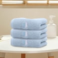 thumbnail image 4 of Face Towel 74 cm x 34 cm Cotton 32-Strand Embroidered Weather Design Unisex Thick Soft Absorbent Towel, 4 of 6