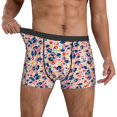 thumbnail image 3 of Mens Underwear - Leopard Print (2) Breathable Stretch Boxers for Men Athletic Mens Boxer Briefs, 3 of 7