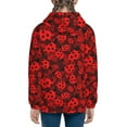 thumbnail image 6 of Kdxio Ladybugs 1 Pattern Kids Boys Girls Zip Up Hoodie 3D Printed Hooded Sweatshirt Hoody Coat with Pocket 7-12 Y-Medium, 6 of 6