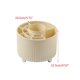 thumbnail image 3 of 360°Rotatable Desk Pen Holder Stationary Organization Container Supplies for Pen Ruler Scissor Organization Household cream color, 3 of 4