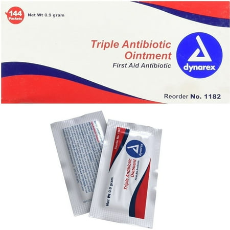 Kemp USA Triple Antibiotic Ointment in 0.9 Grams Packets - 144 Per Box