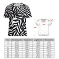 thumbnail image 2 of Animal Print Patterns Women's T-Shirt Short Sleeve T Shirts Tops Tee Ladies Loose T, 2 of 6