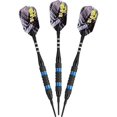 thumbnail image 1 of Viper Black Ice Soft Tip Darts with Blue Rings, 18 Grams, 1 of 4