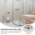 thumbnail image 3 of Miangastore 4 Pcs Rouleau de Porte de Douche Salle de Bain Rouleau Coulissant de Porte de Douche Pièce de Porte de Douche, 3 of 9