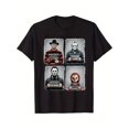 thumbnail image 1 of Camiseta de Halloween - Camiseta estampada, cuello redondo, manga corta de alta calidad, grosor moderado, ideal para usar todo el año., 1 of 6