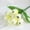 A, variant on Artificial Tulips Soft Fake Tulip Bouquets for Kitchen Tulip Centerpiece Flower Tulip Themed Decorations Bouquet A 9-Headed Tulip Artificial Decorative Fake Flower White (1Pcs)