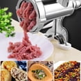 thumbnail image 6 of IFCOW Manual Meat Grinder,Heavy Duty Hand Operated Mincer,Food Kitchen Maker Machine,Sausage Maker Stuffer, Make Homemade Burger Patties, Ground Beef and More, Easy to Use, 6 of 15