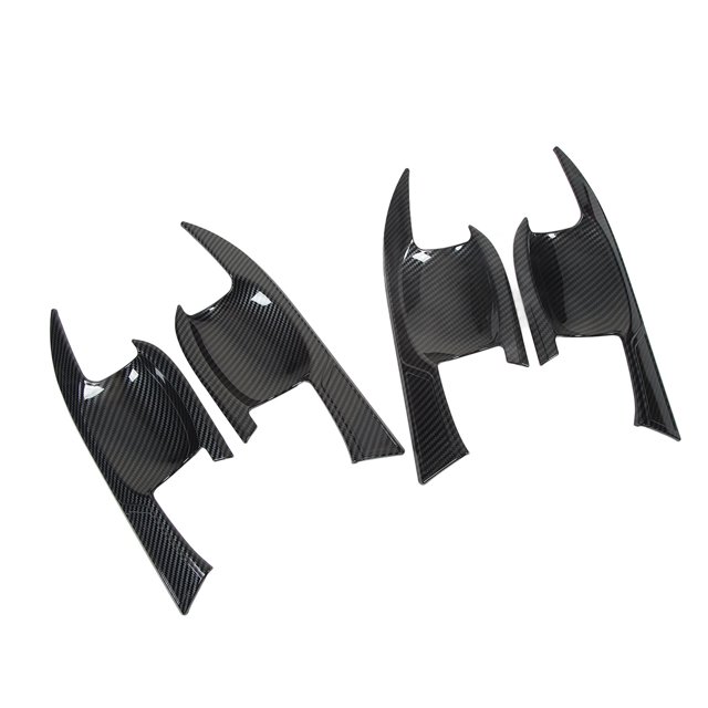 Cubierta para manija de puerta de automóvil, 4 piezas, pegatina para manija de puerta de automóvil, cubierta para manija de puerta, moldura diseñada para el futuro