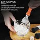 thumbnail image 3 of Ice Pick - Sturdy Ice with Solid Wood Handle, 304 Stainless Steel Three Pronged Ice Crusher for Bar, 3 of 5