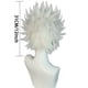 thumbnail image 3 of Peluca de cosplay de Ursulas para anime, fiesta de Halloween, 31 cm, 3 of 3