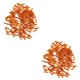 thumbnail image 1 of Greeniant Paquete de 50 cables de freno, tapas traseras de aleación de aluminio, extremos de línea de cambio naranja Naranja 2piezas Greeniant CBP434054, 1 of 5