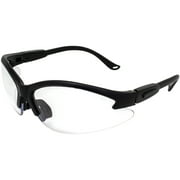 Global Vision Lab Safety Glasses Black Frame & Clear Lens