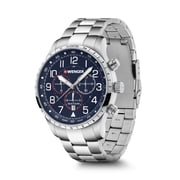 Wenger Swiss Army Men's 01.1543.118 Attitude Chrono Blue Dial Watch 44 mm MSRP $365