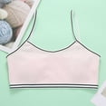 thumbnail image 2 of Girls Underwear Soft Comfortable Breathable Adjustable Strap Kids Bra Vest for Daily Wear, 2 of 4