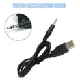 thumbnail image 5 of USB to 3.5mm Jack Audio Adapter, Male AUX Audio Jack to USB 2.0 Male Charge Cable Adapter Cord for iPod Shuffle MP3 Player Headphones Speakers and Other Devices 3.3FT 1PC, 5 of 5