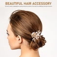thumbnail image 3 of CATIEBYE Accesorio De Peine Dorado Con Para Femenino En Eventos Formales Y Bodas, 3 of 6