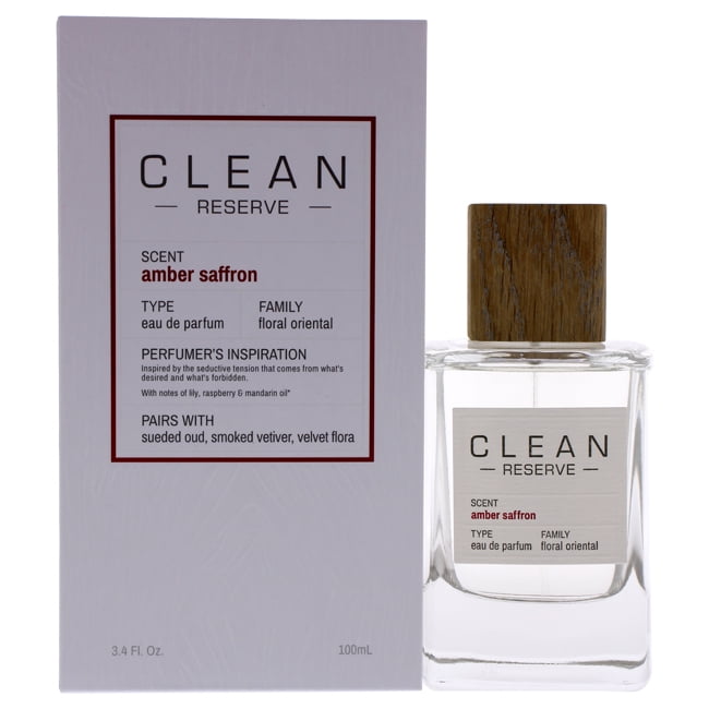 clean reserve amber saffron perfume