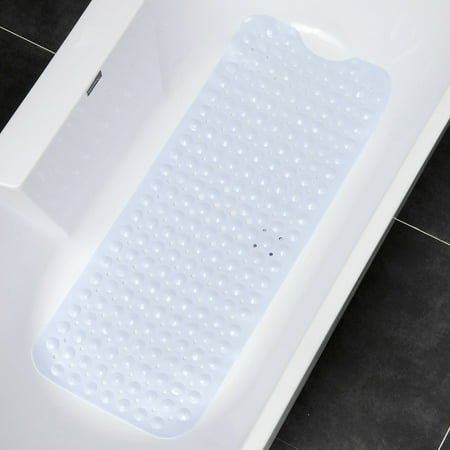 JOYWEI Non-Slip Bath Mat, Extra Long Textured Non-Slip Surface with ...