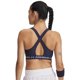 thumbnail image 2 of Sujetador deportivo Under Armour Crossback Mid Impact para mujer, azul marino, 2 of 6