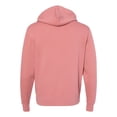 thumbnail image 3 of Independent Trading Co. Unisex Lightweight Full-Zip Hooded Sweatshirt AFX90UNZ Dusty Rose XS, 3 of 5