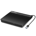 thumbnail image 1 of Rioddas External CD/DVD Drive for Laptop, USB 3.0 CD DVD Player Portable +/-RW Burner CD ROM Reader Writer Disk Duplicator Compatible with Laptop Des, 1 of 7