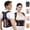 Black Yellow, variant on Posture Corrector for Women and Men, 5 Full Back Support Brace Rods, FSA&HSA Eligible, Adjustable Shoulder Straightener, Improving Hunchback Posture, Upper and Lower Back, Neck Pain Relief, Medium