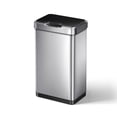 thumbnail image 1 of Bote de basura Inteligente con Sensor Automatico para cocina baño oficina Acero Inoxidable 50 L con tapa EKO Mirage EKO EK9278TMT-50L, 1 of 5