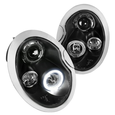 Spec-D Tuning 2002 2003 2004 2005 Mini Cooper Projector Headlight 2002 2003 2004 2005 (Left + Right)