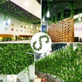 thumbnail image 4 of 12pcs Fake Ivy Leaves Fake Vines Artificial Ivy, Silk Ivy Garland Greenery Artificial Hanging Plants for Wedding Wall Decor, Party Room Decor, 4 of 5