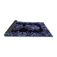 thumbnail image 2 of Ahgly Company Indoor Rectangle Medallion Blue French Area Rugs, 6' x 9', 2 of 4