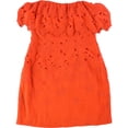 thumbnail image 1 of Free People Womens Morning Dove Strapless Mini Dress, Red, 4, 1 of 2