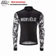 thumbnail image 3 of 2023 Morvelo - Maillot de ciclismo térmico de manga larga para hombre, ropa de ciclismo para exteriores, equipo profesional, 3 of 5