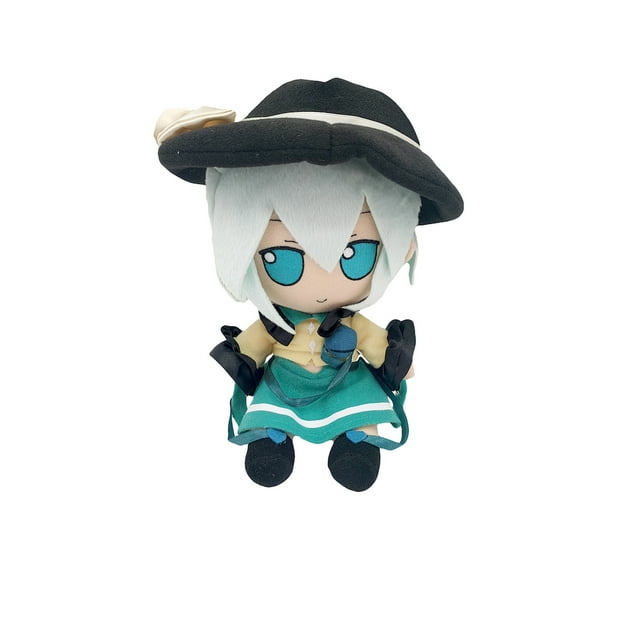 Muñeca de peluche Komeijis Koishis, 20 cm, anime, algodón y felpa