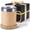 Bamboo, variant on Zhenglu USB Smart Heated Cup with 10Hrs Auto Shut-Off - Self Heating Coffee Mug, Ideal Gifts for Birthday, Mother's Day, Father's Day -12oz Bamboo