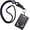1 Single, variant on General Vertical Top Load Three Card Badge Holder - Hard Plastic with Heavy Duty Breakaway Lanyard w Quick Release Metal Clip & Key Ring (One Holder / 3 Cards Inside) (Royal Blue)