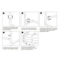 thumbnail image 3 of Assistance au Levage de Chaise Canapé, Capacité de Poids Élevée Dispositif d'Assistance au Levage de Chaise Simple 3 Niveaux Hauteur Espacement Élargi Réglable pour Lit, 3 of 7