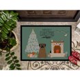 thumbnail image 3 of Carolines Treasures CK7647MAT 18 x 27 in. Bullmastiff Christmas Everyone Indoor or Outdoor Mat, 3 of 4