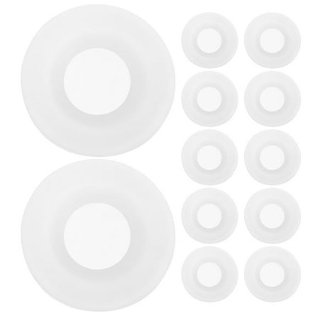 TEHAUX 12pcs Swing Top Bottle Seals Gasket Leak-proof Seal Gasket Replacements Beer Bottle Sealing Cap