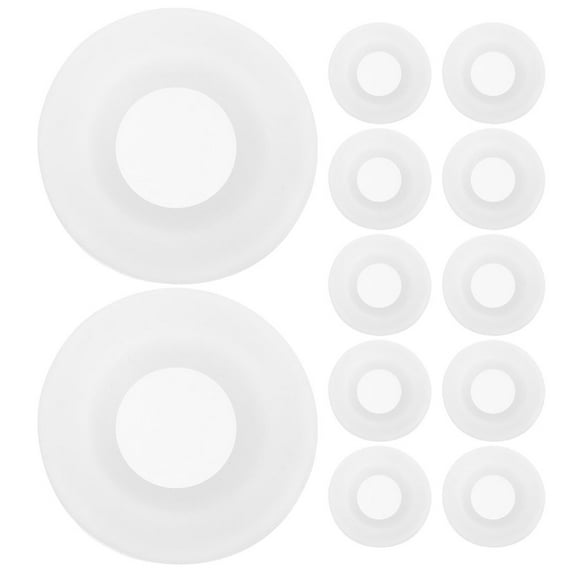 TEHAUX 12pcs Swing Top Bottle Seals Gasket Leak-proof Seal Gasket Replacements Beer Bottle Sealing Cap