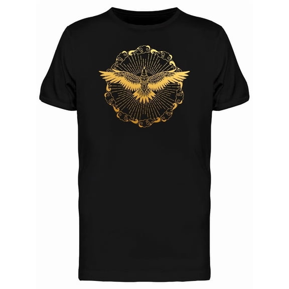 Soaring Eagle Golden Symbol Tee Men's -Image by Shutterstock