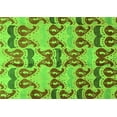 thumbnail image 1 of Ahgly Company Indoor Rectangle Abstract Green Modern Area Rugs, 2' x 3', 1 of 4