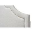 thumbnail image 3 of Baxton Studio Rita Modern and Contemporary Grayish Beige Fabric Upholstered Queen Size Headboard,Wholesale Interiors, 3 of 4