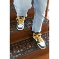 thumbnail image 2 of Decorative Scrollwork Design Rubber Stairs Anti-Slip Tread Mat Carpet, Set of 4, 2 of 7