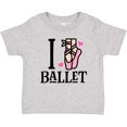 thumbnail image 3 of Inktastic I Love Ballet Quote Ballerina Dancer Girls Baby T-Shirt, 3 of 5