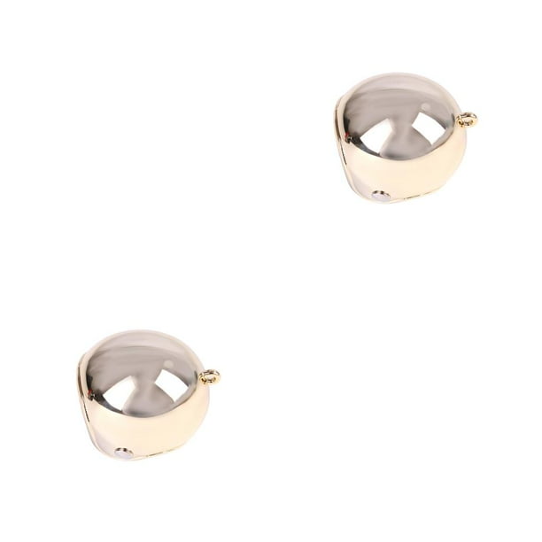 Billuyoard Casco pequeño para mascotas, sombreros, sombreros, disfraces ajustables, accesorios para la cabeza, aves de corral, pollo, pájaro, dorado 2Conjunto