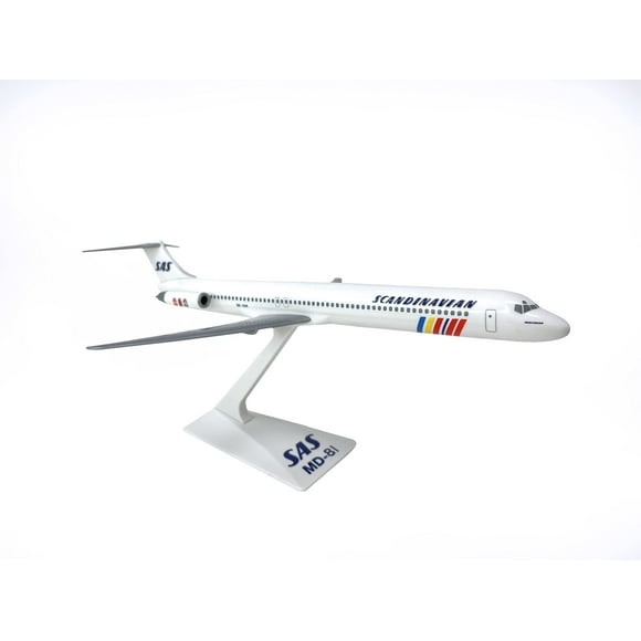 SAS Scandinave McDonnell Douglas MD-80 Avion Miniature Modèle Snap Fit 1:200 Partamd-08000h-014