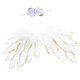 thumbnail image 1 of Preciosa diadema + disfraz de ala para fotografía, accesorio fotografía, accesorio el cabello para sesión grafía para recién n Blanco Yotijar Soporte para Fotos de Alas de Ángel, 1 of 5