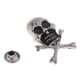 thumbnail image 5 of 10 Juegos de Perno Prisionero Especial de Aleación Skull Rivet Studs Gloria, 5 of 9