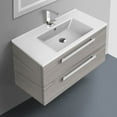 thumbnail image 6 of Nameeks ACF DA05-Grey Walnut Dadila 33" Wall Mounted Single Basin Vanity Set - Grey Walnut, 6 of 7
