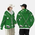 thumbnail image 4 of Balery Golf Sport Club Sudadera ligera de manga larga con capucha y protección solar UPF 50+ para hombre y mujer, ideal para pesca y running-Medium, 4 of 7